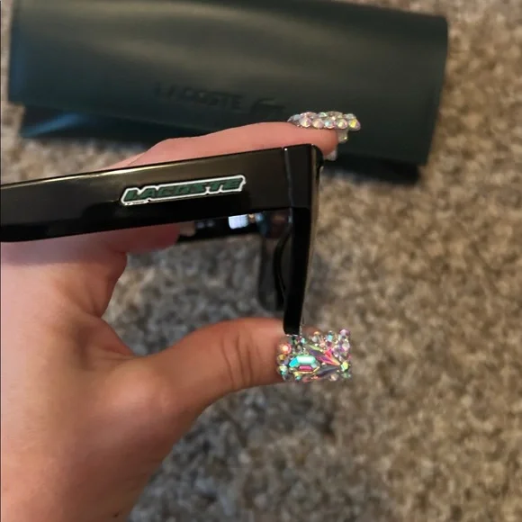 Lacoste Black Sunglasses - Picture 4 of 8